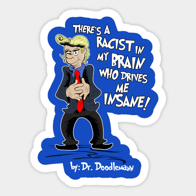 Donald Hears A "Booo!" Sticker by Lmann17